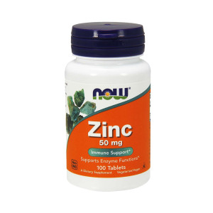 Zinco, 50mg, Now Foods, 100 Tbs
